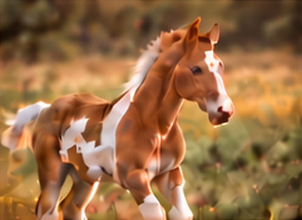 Illustrative horse image