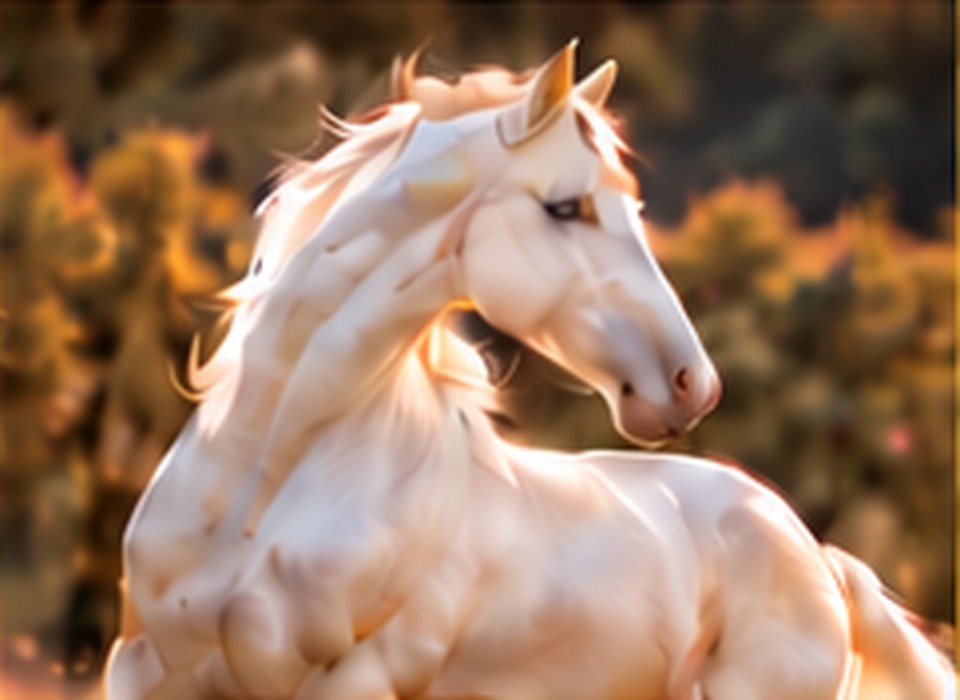 Illustrative horse image